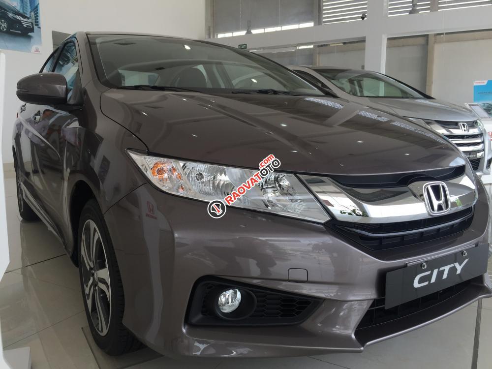 Cần bán Honda City đời 2016, màu xám (ghi), chỉ 599 triệu - hỗ trợ vay 90% tặng nhiều phần quà hấp dẫn-4