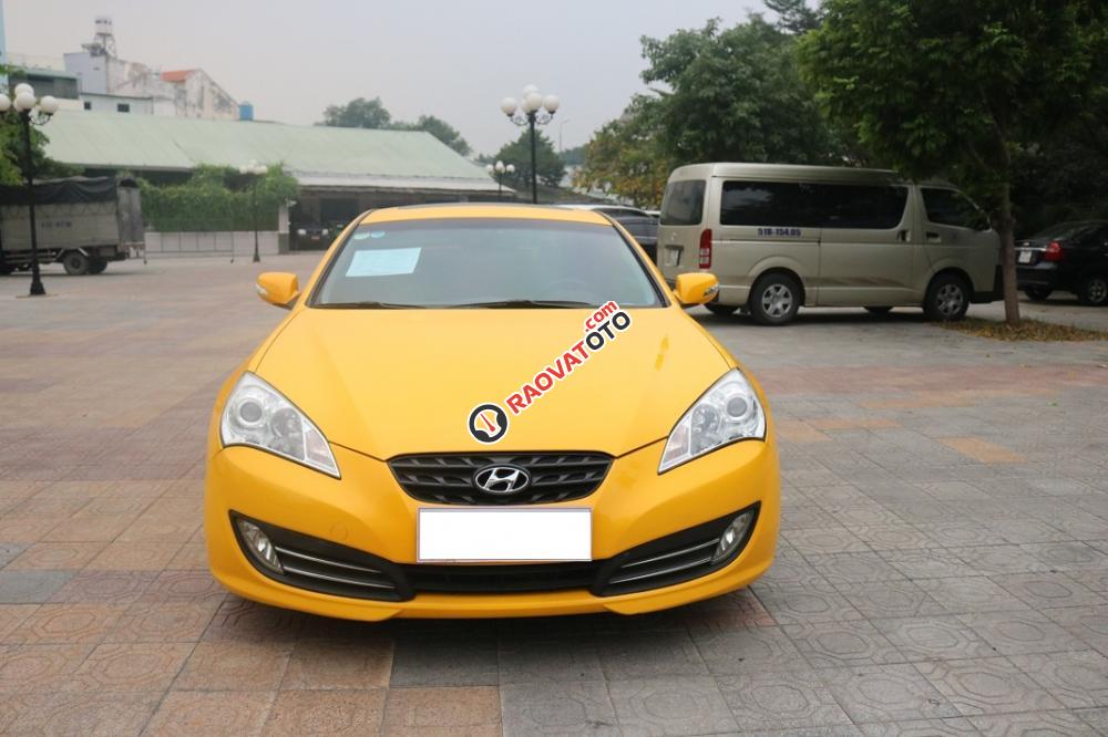 Bán ô tô Hyundai Genesis Coupe Turbo 2.0 MT sản xuất 2010, màu vàng, nhập khẩu, 600 triệu-0