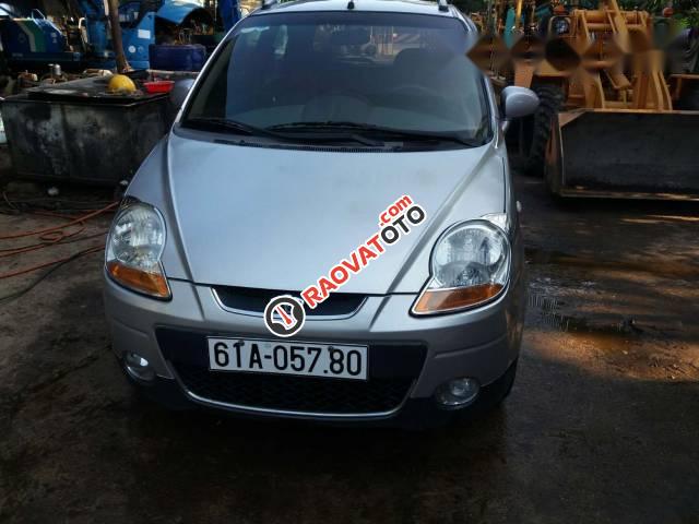 Cần bán lại xe Daewoo Matiz AT đời 2007, màu bạc-1