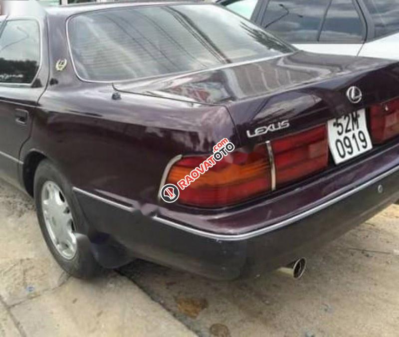Cần bán Lexus LS 400 năm 1990, màu đỏ, nhập khẩu số tự động, giá chỉ 180 triệu-2