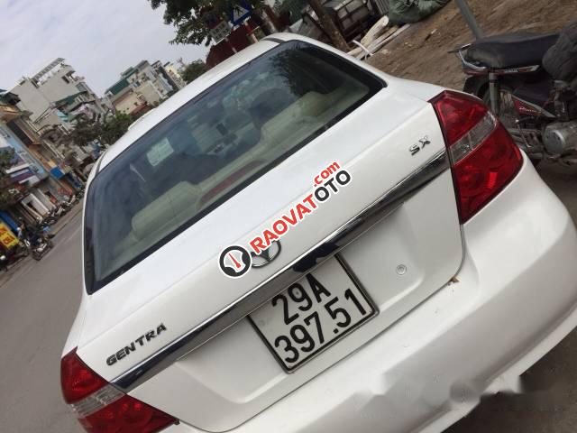 Cần bán Daewoo Gentra đời 2008, màu trắng, giá 160tr-1