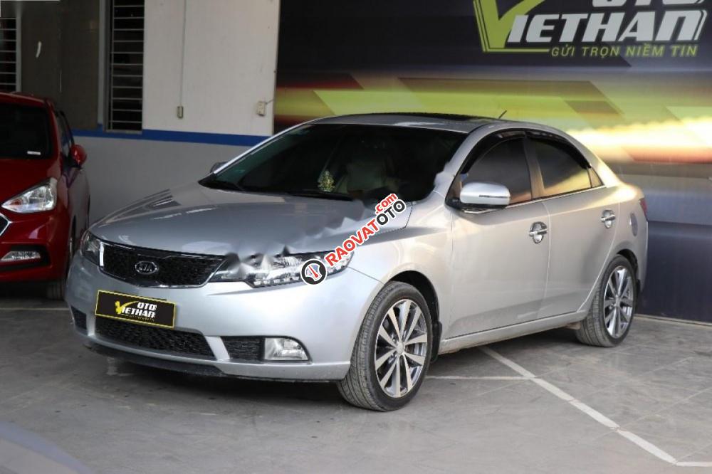 Bán Kia Forte 1.6 MT đời 2012, màu bạc, 396tr-0