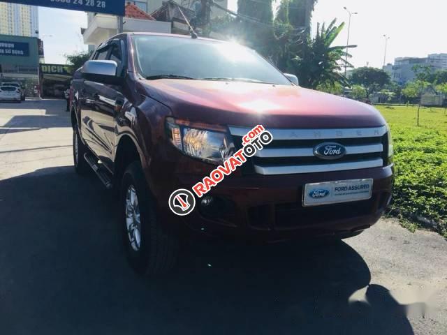 Cần bán Ford Ranger XLS AT đời 2015, màu đỏ xe gia đình-0