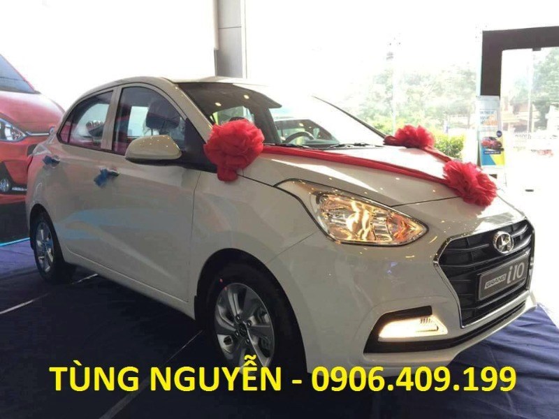 Bán xe Hyundai Grand i10 năm 2017, màu trắng, nhập khẩu, giá chỉ 350 triệu-2