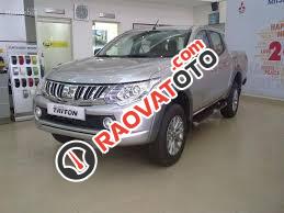 Bán xe Mitsubishi Triton mới, màu xám bạc, xe nhập, siêu bền, Đà Nẵng, liên hệ Lê Nguyệt: 0911.477.123-1