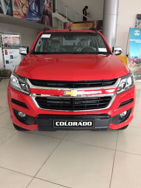 Bán ô tô Chevrolet Colorado năm 2017, màu đỏ, xe nhập-1