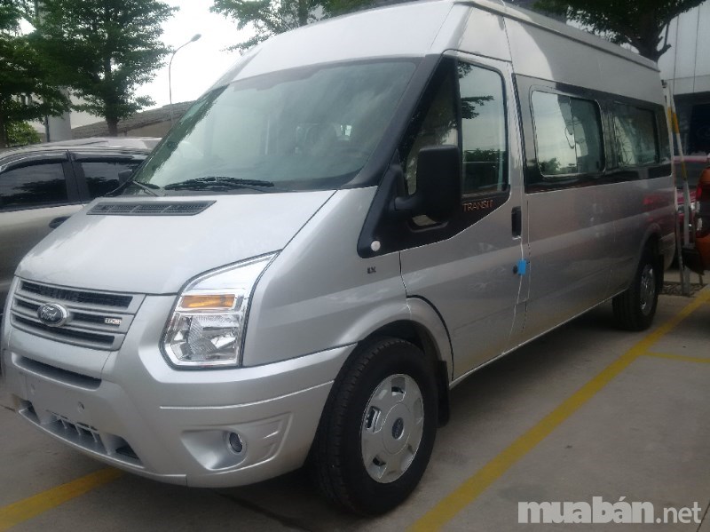 Bán ô tô Ford Transit đời 2017, màu bạc, nhập khẩu chính hãng  -0