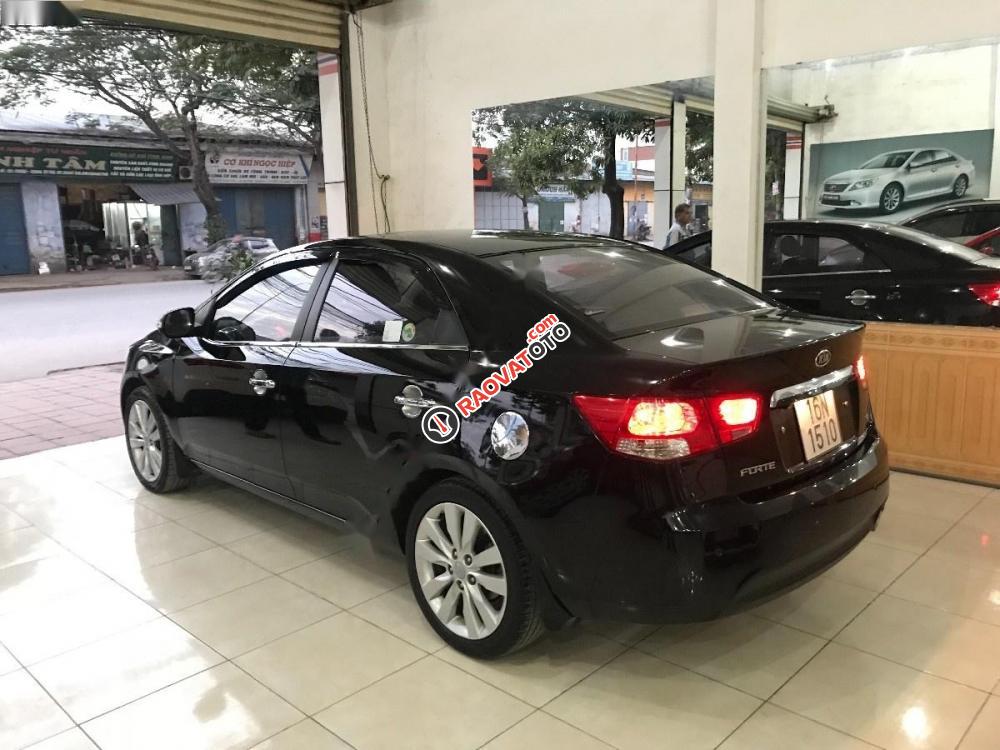 Bán Kia Forte Sli đời 2009, màu đen, nhập khẩu-4