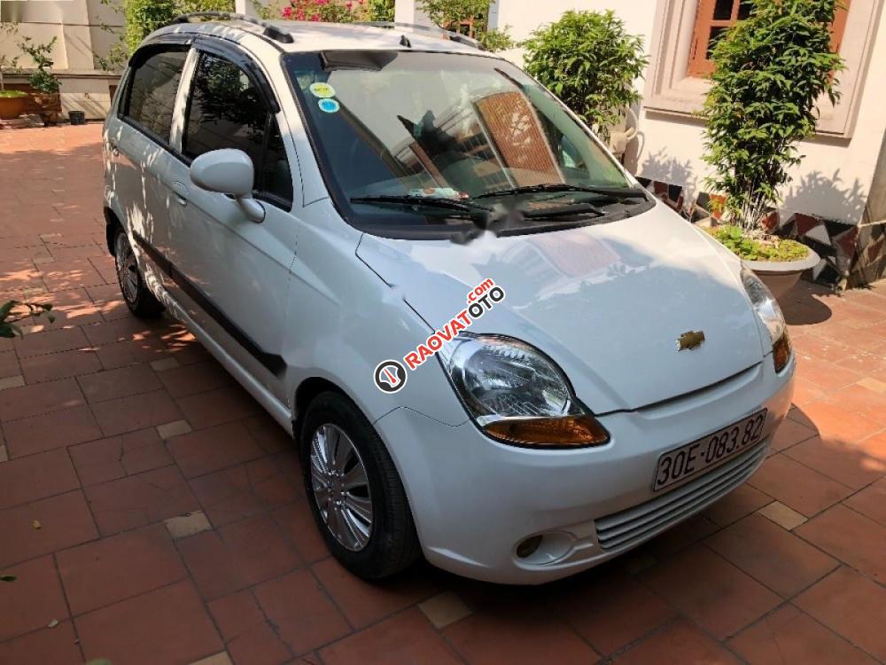 Bán ô tô Chevrolet Spark đời 2009, màu trắng-0