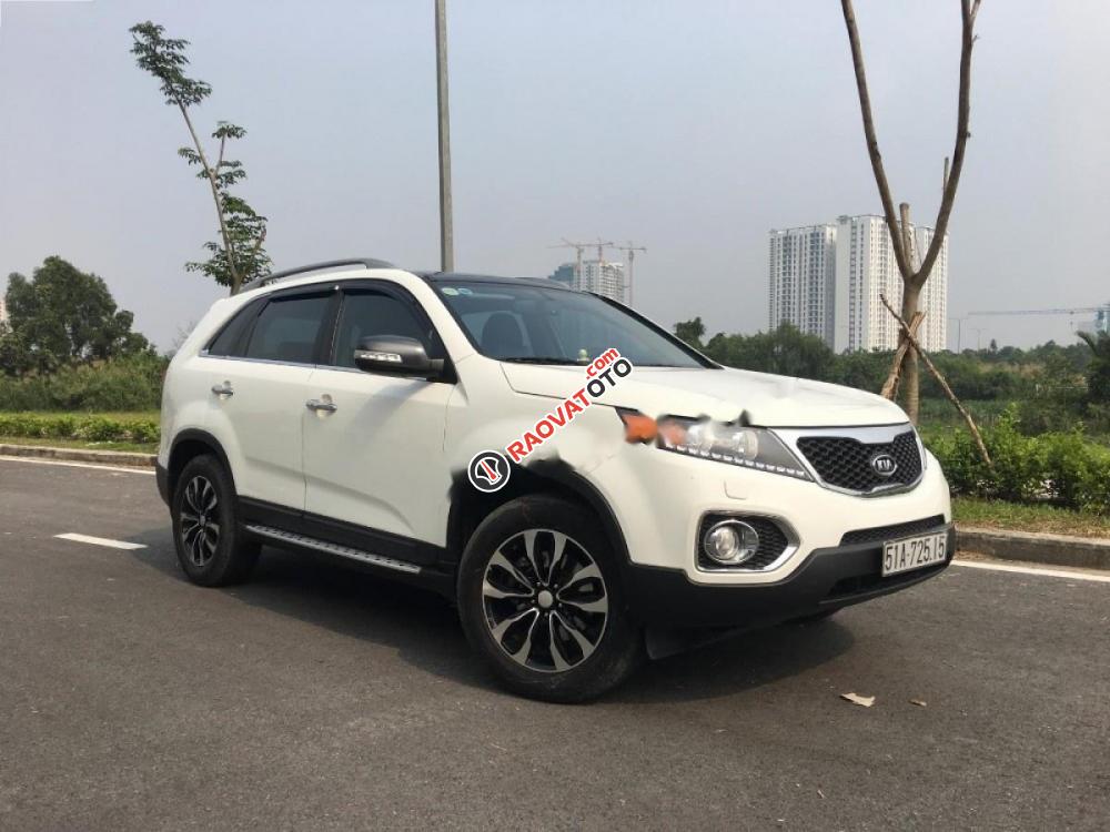 Cần bán xe Kia Sorento đời 2013, màu trắng còn mới, giá chỉ 690 triệu-8