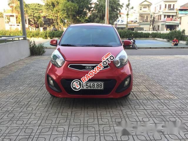 Xe Kia Morning đời 2012, màu đỏ, xe nhập số sàn, giá 275tr-0