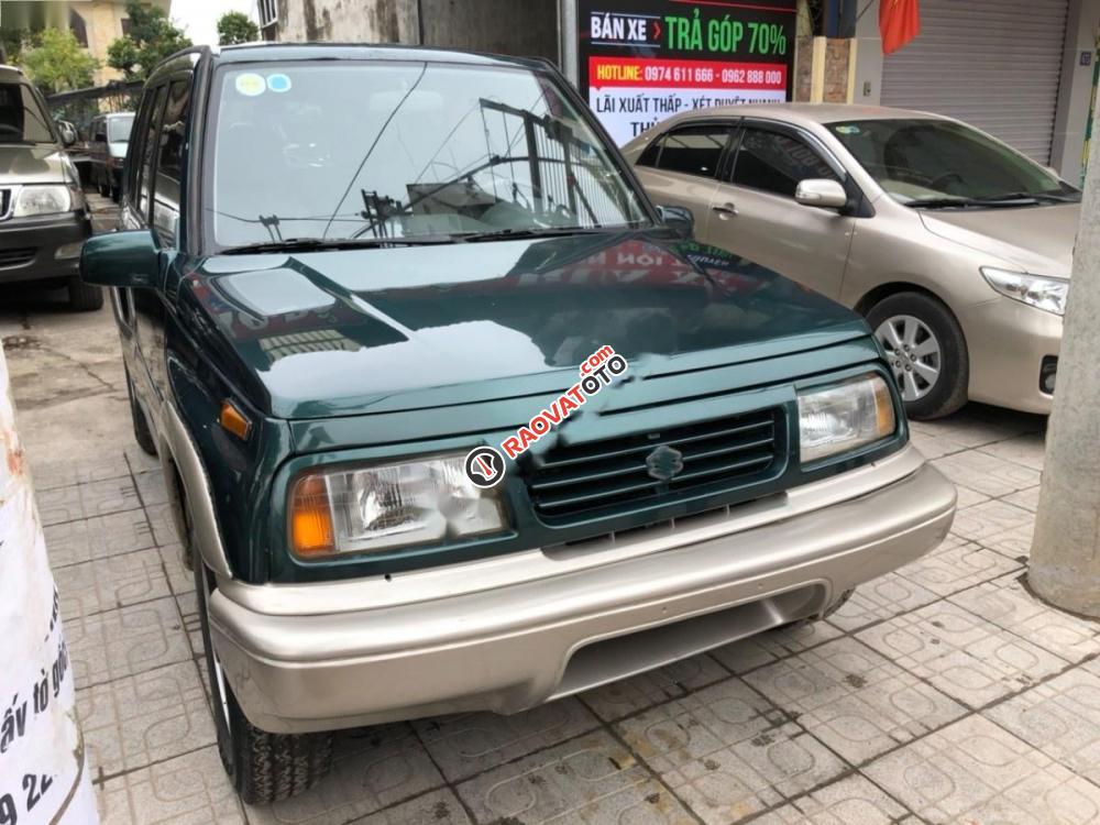 Cần bán xe Suzuki Vitara JLX năm 2005, màu xanh lam giá cạnh tranh-5