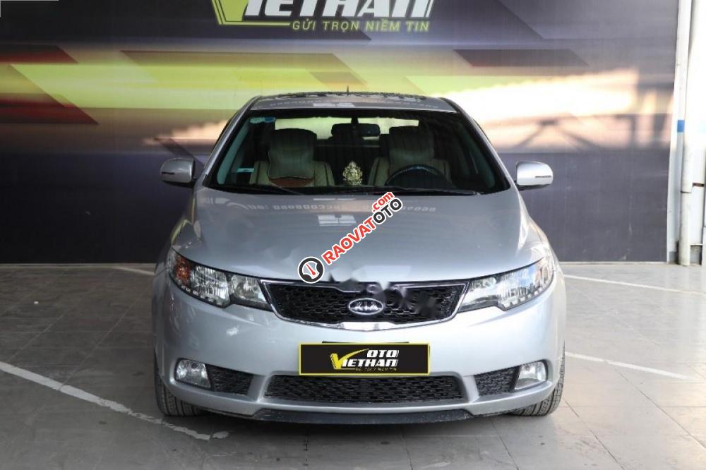 Bán Kia Forte 1.6 MT đời 2012, màu bạc, 396tr-1