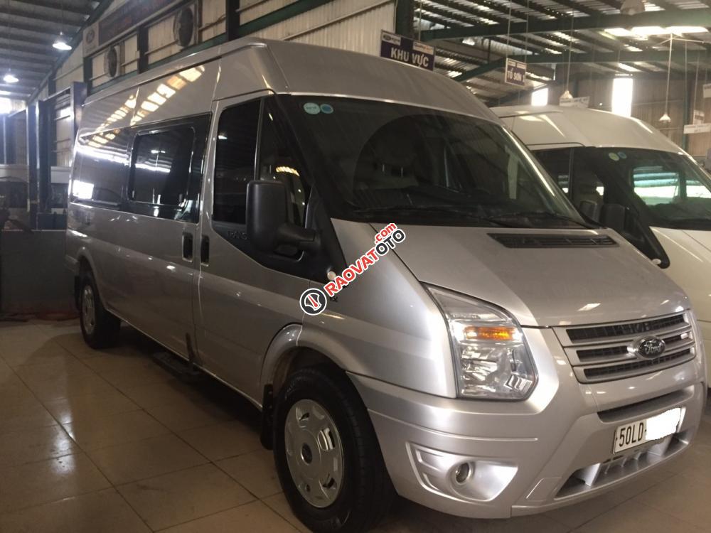 Bán xe Ford Transit Medium năm 2016, màu bạc-1