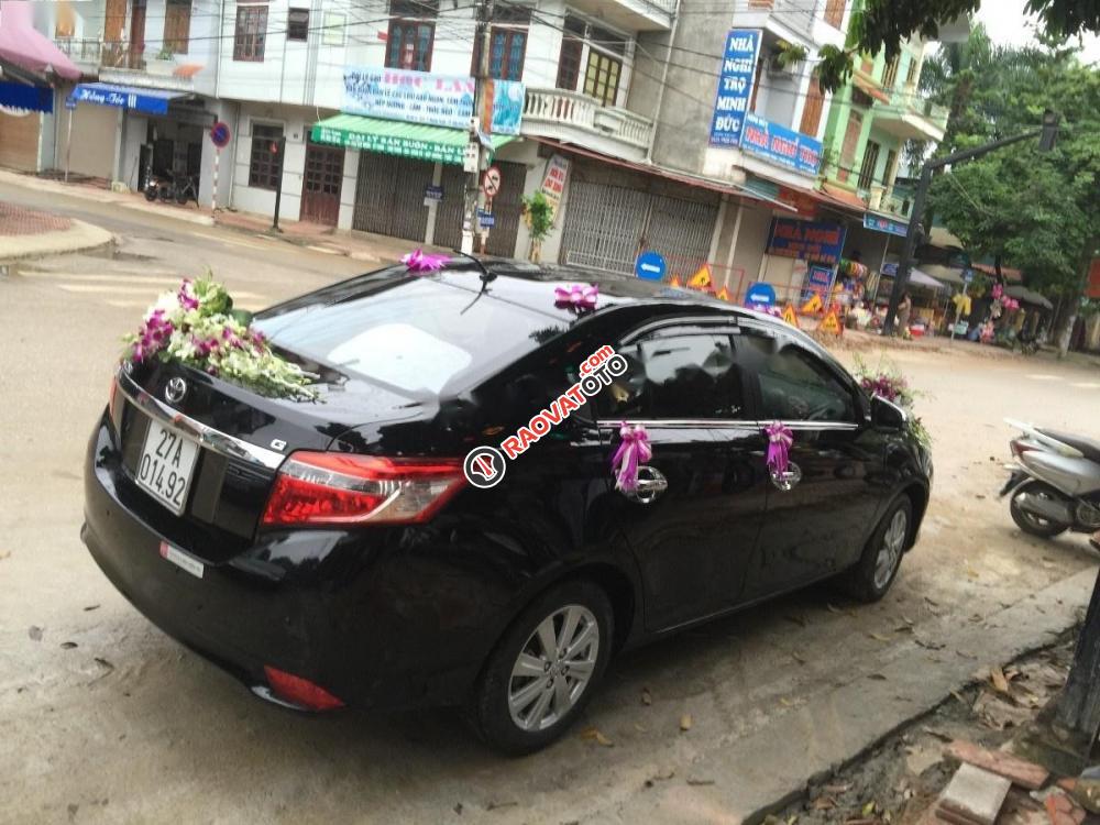 Bán ô tô Toyota Vios đời 2014, màu đen-1