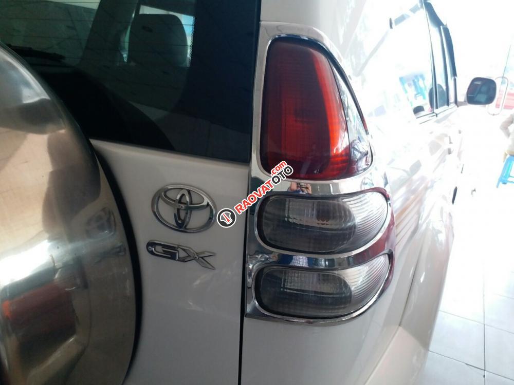 Toyota Prado GX 2.0,máy dầu, số sàn, 2 cầu, màu trắng, sản xuất 2006-14