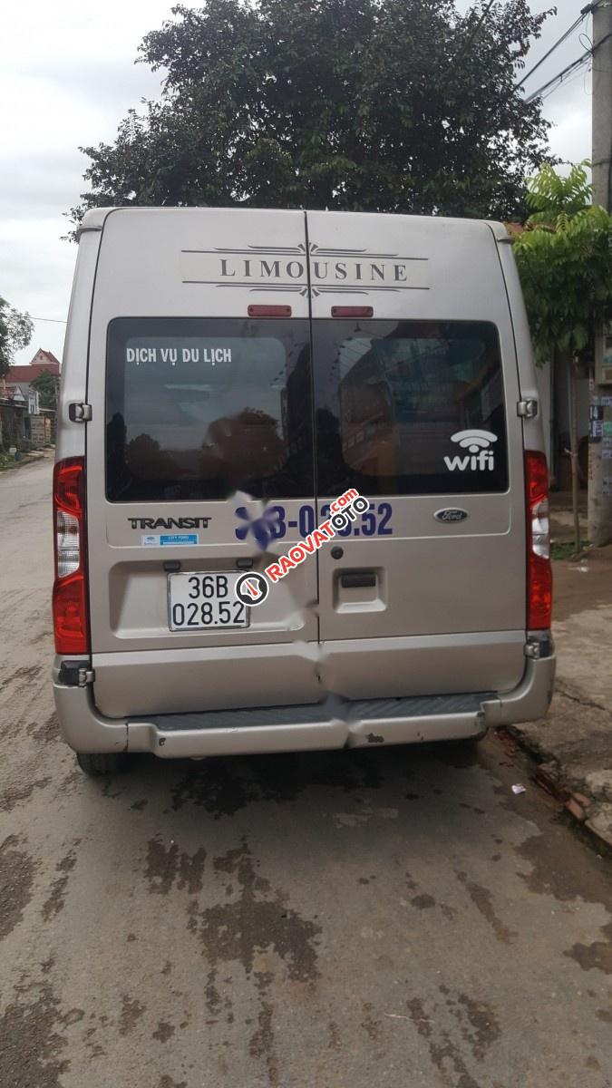 Cần bán Ford Transit 2.4L đời 2010, màu ghi vàng  -2