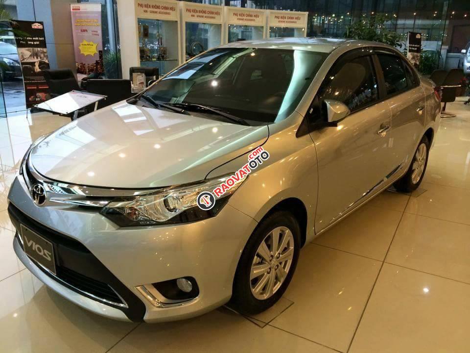 Vios 2017 1.5E số sàn KM Khủng 30tr- Hỗ trợ vay 90%- 120tr nhận xe ngay- LH: 01248.67.9999 Huy Toyota Thanh Xuân-1