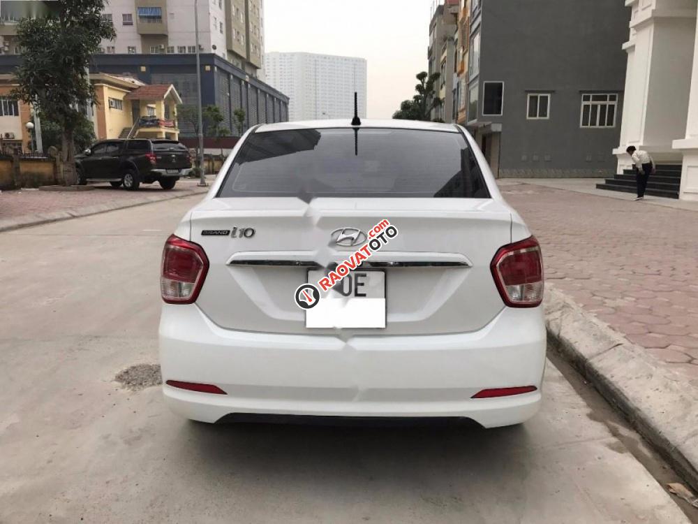 Cần bán gấp Hyundai Grand i10 1.2 MT Base đời 2016, màu trắng, nhập khẩu số sàn, giá chỉ 358 triệu-4