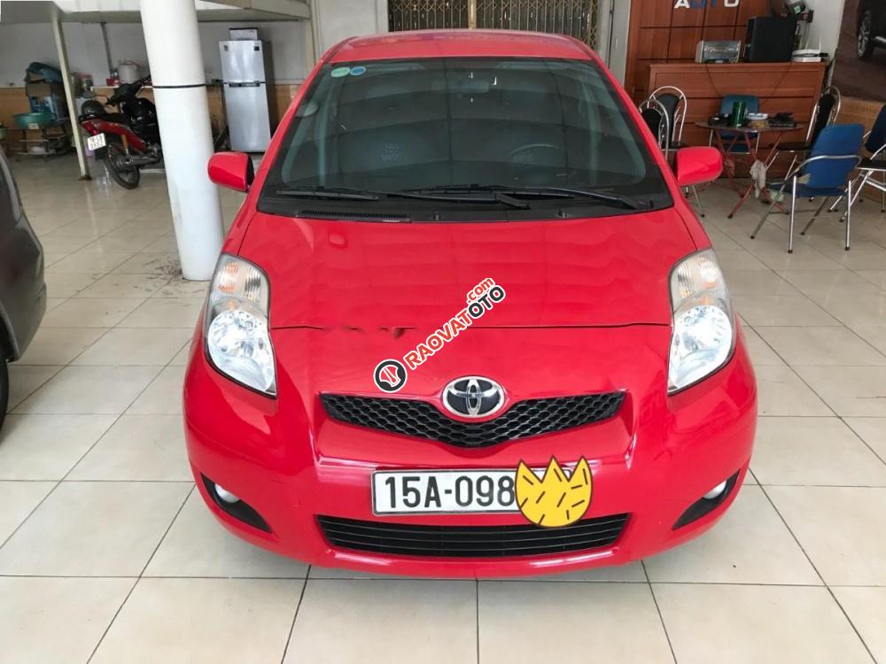 Cần bán Toyota Yaris 1.3 2010, màu đỏ, nhập khẩu-7