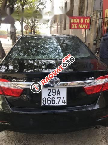 Cần bán lại xe Toyota Camry đời 2013, màu đen, 870 triệu-0