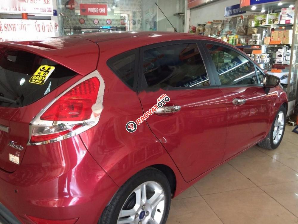 Bán Ford Fiesta S 1.6 AT đời 2012, màu đỏ còn mới-1