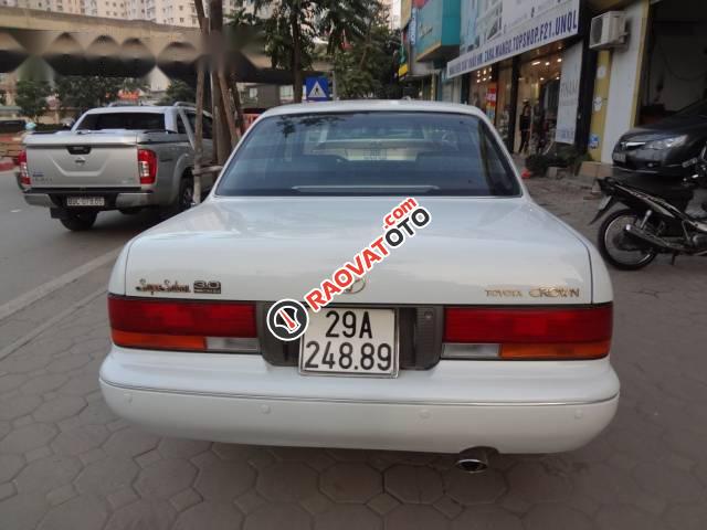 Bán Toyota Crown AT đời 1995, màu trắng, 255 triệu-1