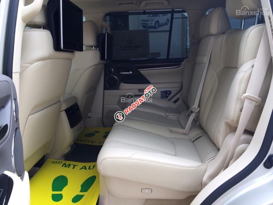 Bán Lexus LX570 2016 nhập Mỹ, màu ghi vàng, xe giao ngay-5