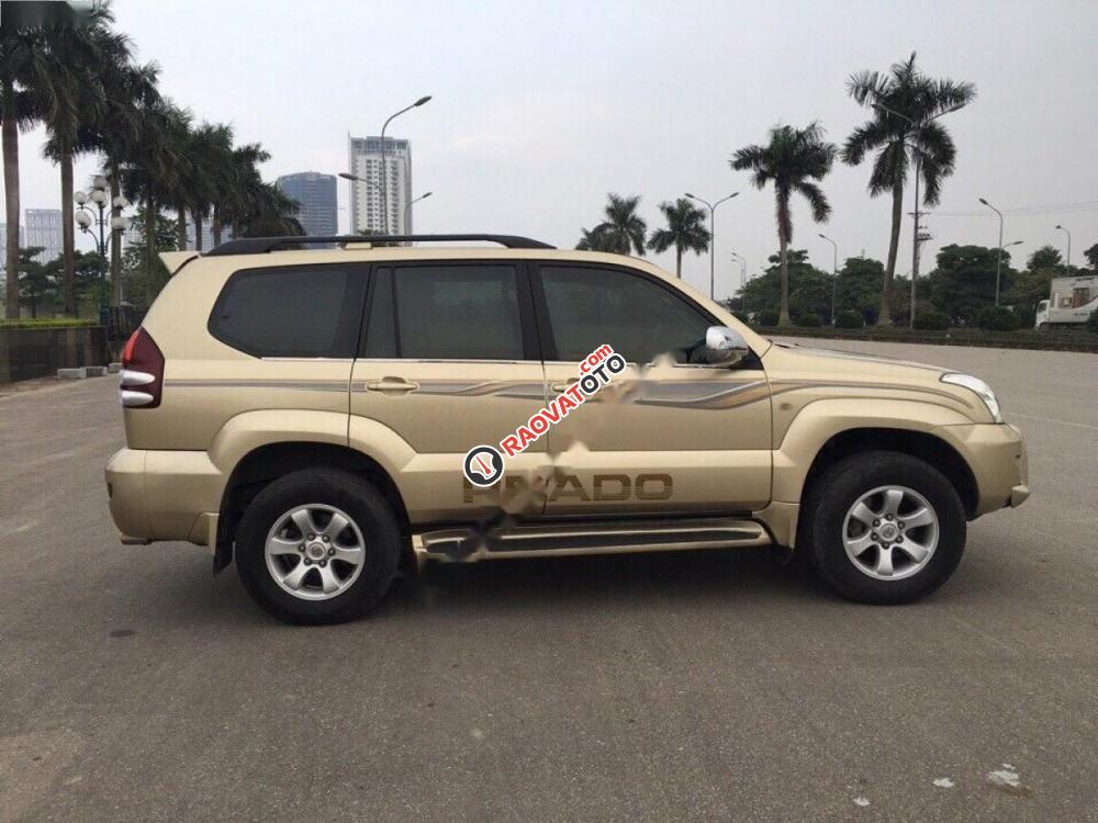 Bán Toyota Land Cruiser Prado GX đời 2007, màu vàng, xe nhập, 690tr-2