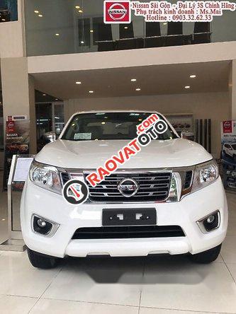 Bán ô tô Nissan Navara EL 2WD 7AT đời 2017, màu trắng -0