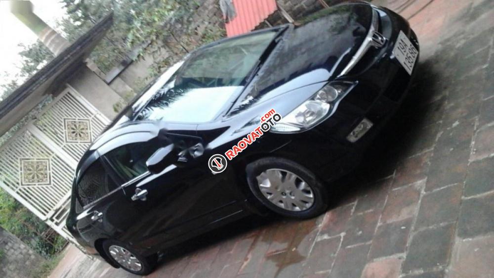Cần bán xe Honda Civic 1.8 đời 2007, màu đen-4