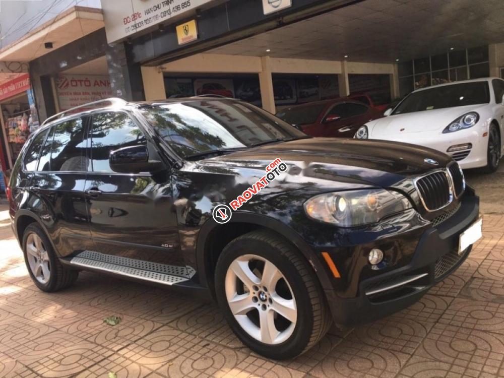 Cần bán xe BMW X5 3.0si đời 2007, màu đen, nhập khẩu nguyên chiếc số tự động, giá tốt-0