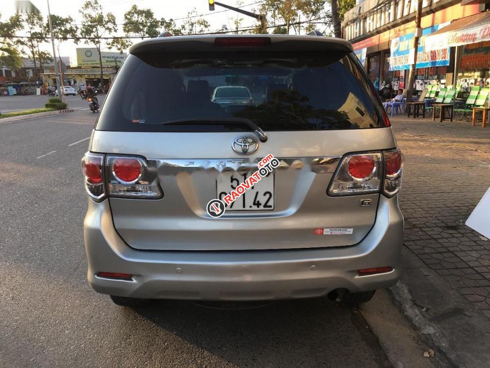 Cần bán lại xe Toyota Fortuner 2.5G đời 2015, màu bạc đã đi 40000km, 860 triệu-5