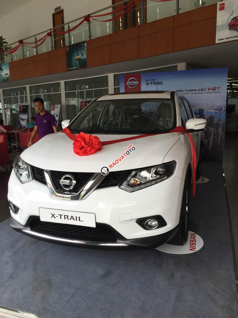 Bán ô tô Nissan X trail đời 2017, màu trắng, giao ngay khuyến mãi khủng, LH 0945.884.887-0