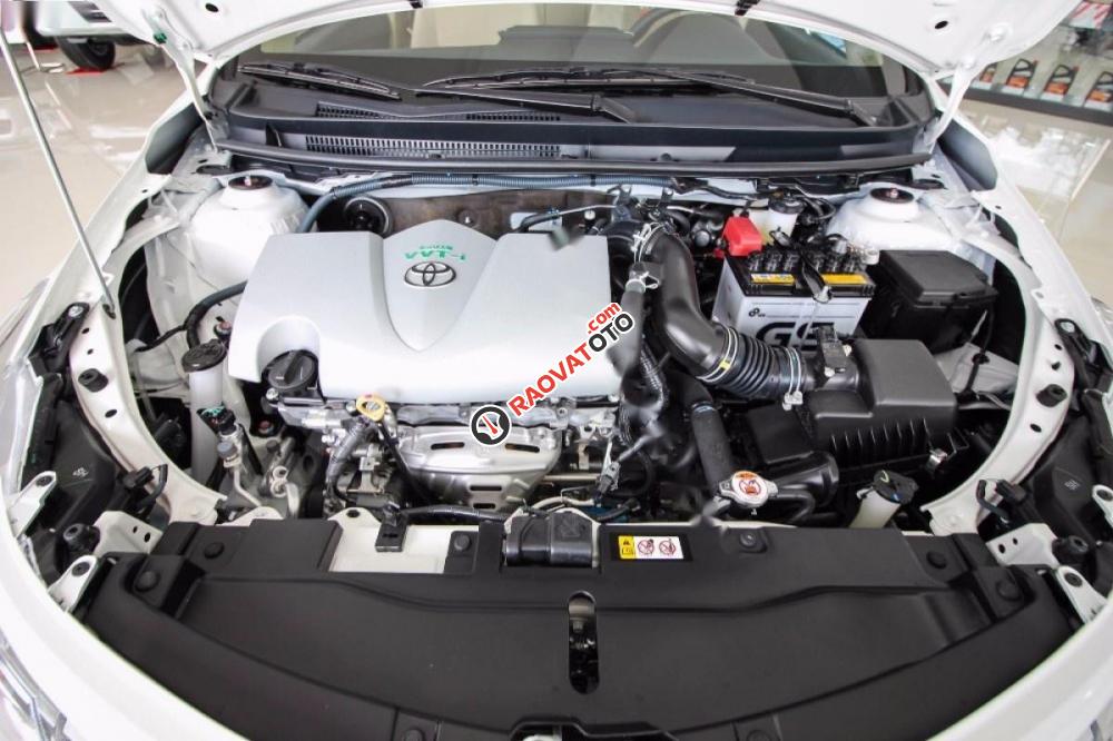 Bán Toyota Vios 1.5E đời 2017, màu trắng -2