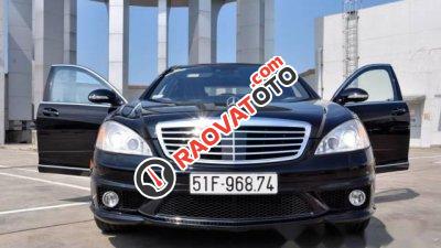 Cần bán xe Mercedes S63 6.3 AMG sản xuất 2007, màu đen-2