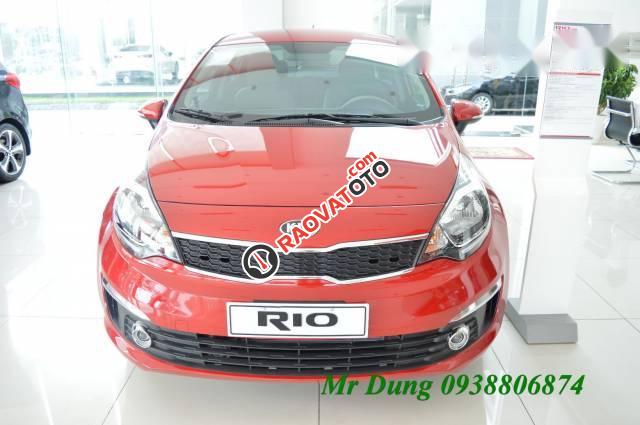 Bán ô tô Kia Rio 2017, màu đỏ-0