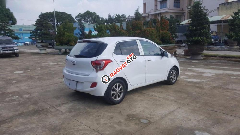 Bán Hyundai Grand i10 1.0 MT năm 2014, màu trắng, nhập khẩu xe gia đình-3