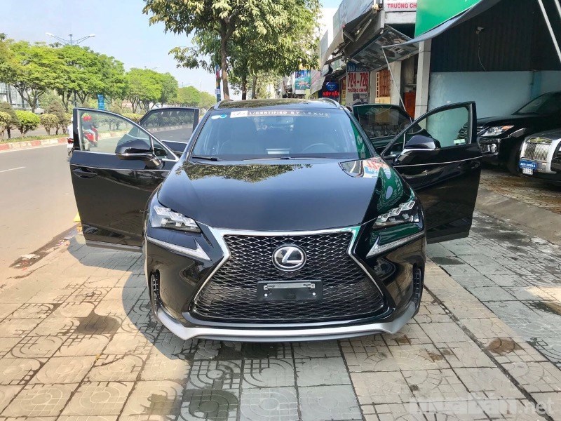 Bán xe Lexus NX 200T F Sport năm 2015, màu đen, xe nhập-0