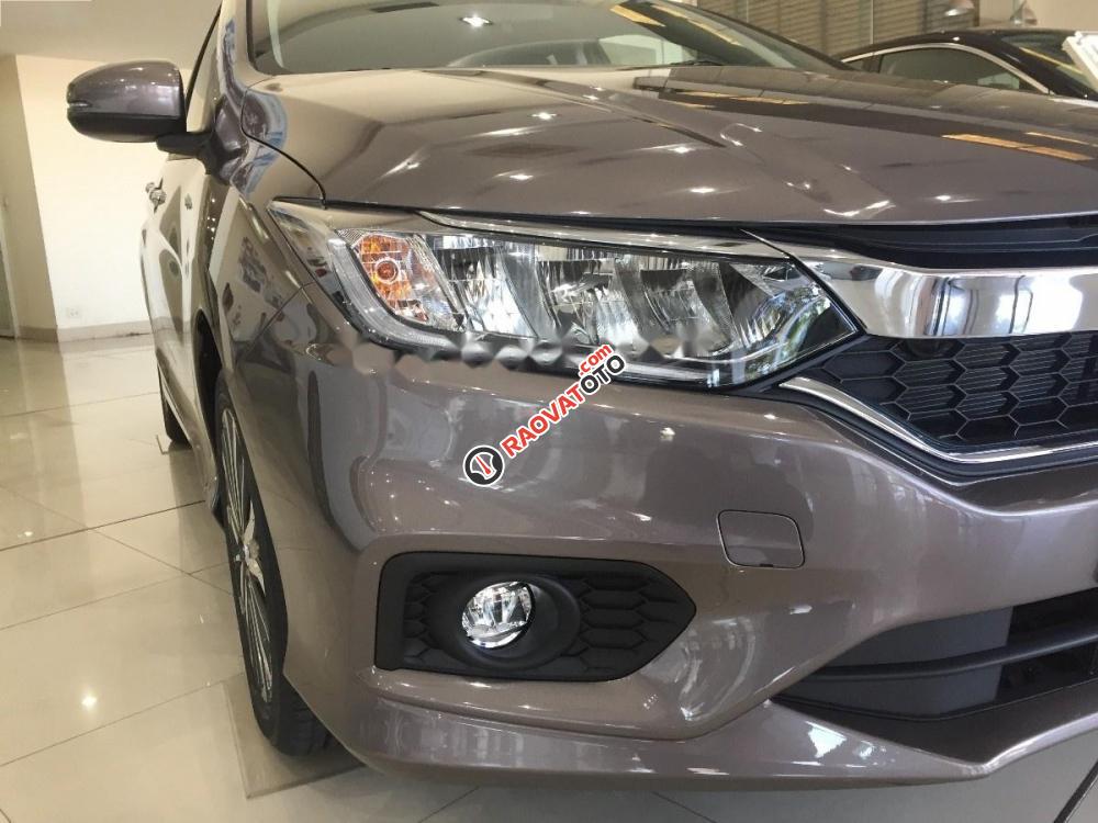 Bán xe Honda City 1.5TOP sản xuất 2017, màu xám-4