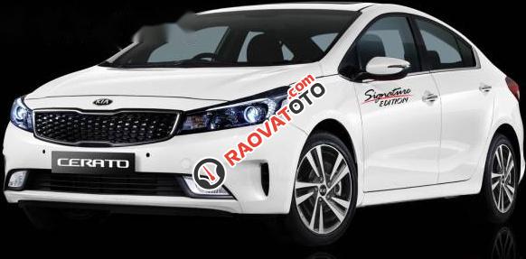 Bán Kia Cerato Signature Editor đời 2017, màu trắng  -1