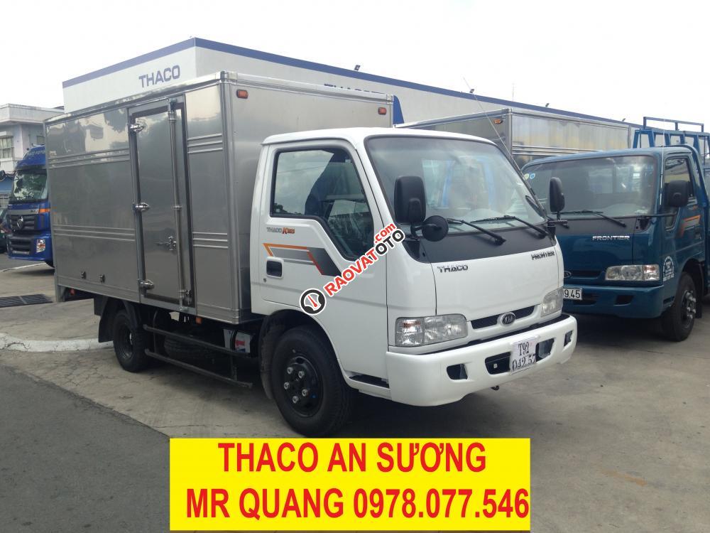 Xe tải Thaco K165s tải 2.4 tấn thùng kín, giao xe ngay đời 2017-1