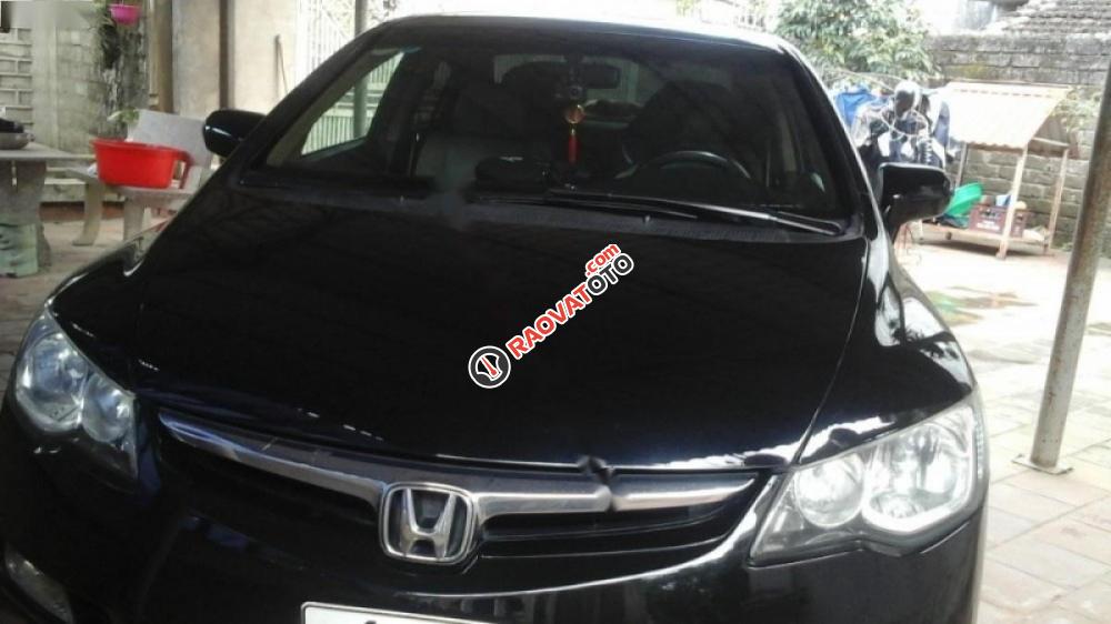 Cần bán xe Honda Civic 1.8 đời 2007, màu đen-9