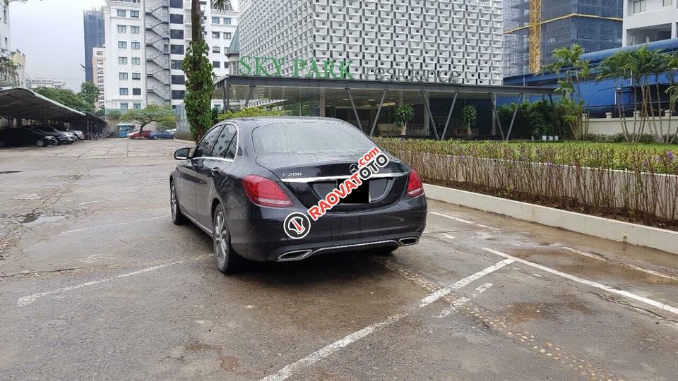Bán xe Mercedes C200 đời 2015, màu đen, mới đi được 4 vạn, chỉ trả 350 triệu rinh xe về ngay-5