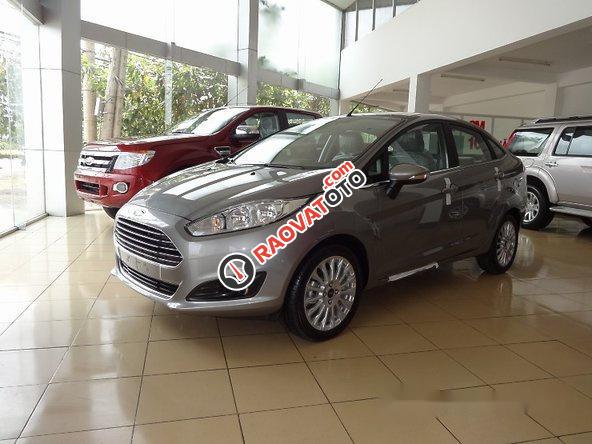 Bán Ford Fiesta Titanium đời 2017, màu bạc-2