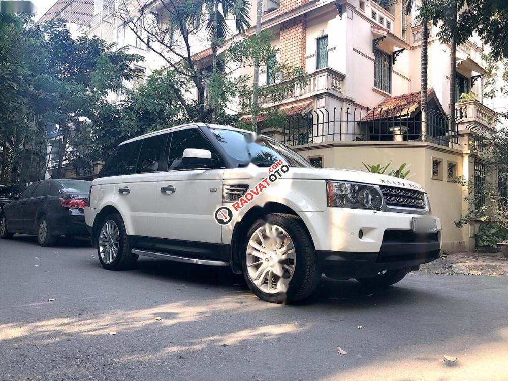 Bán LandRover Range Rover Sport HSE đời 2010, màu trắng, nhập khẩu-0