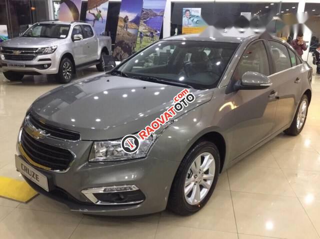 Bán Chevrolet Cruze sản xuất 2017, màu xám -1