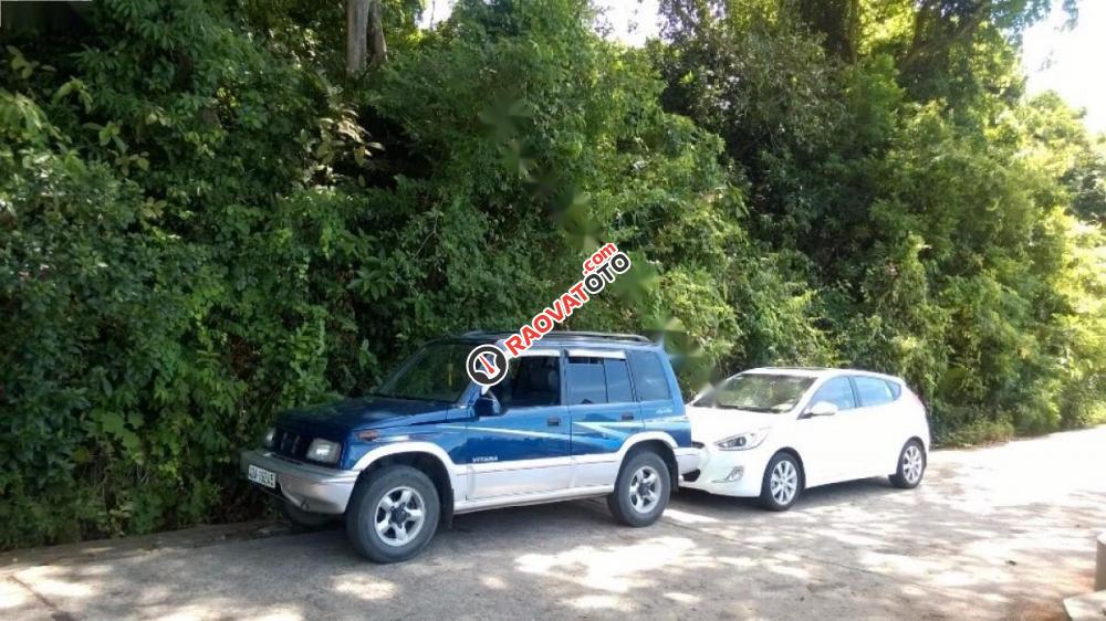 Bán Suzuki Vitara năm 2004, màu xanh lam-2