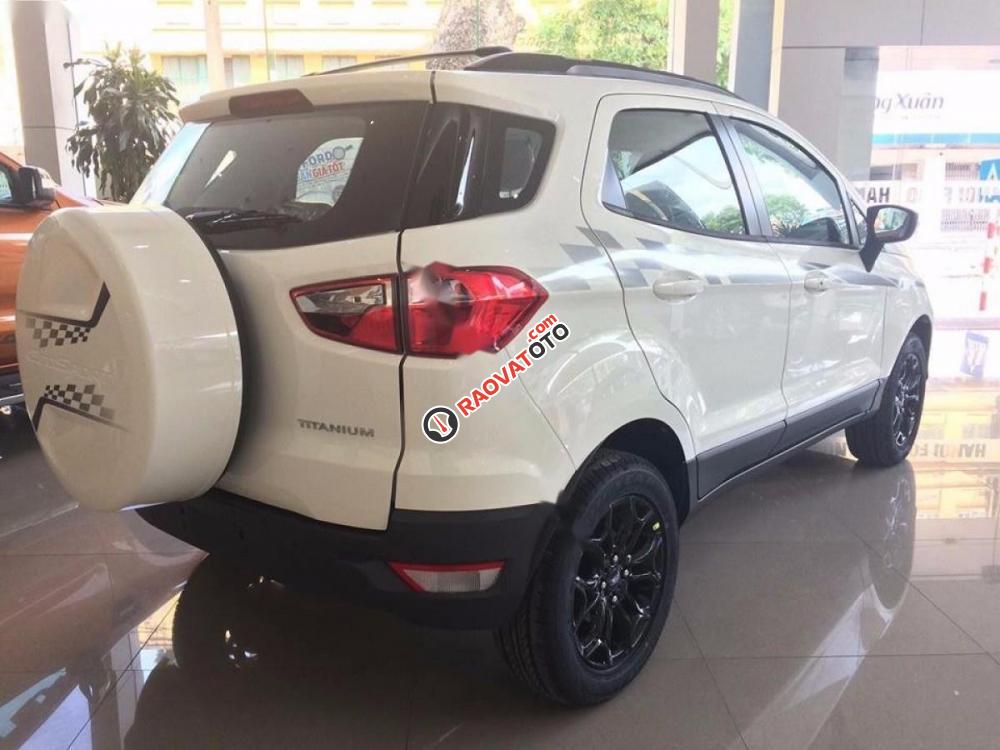 Bán ô tô Ford EcoSport Titanium Black 1.5L AT đời 2017, màu trắng-2