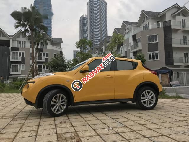 Bán xe Nissan Juke 1.6AT đời 2013, màu vàng, xe nhập-1